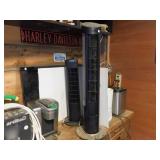 2 OSCILLATING FANS