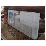 DOOR WITH 2 WINDOWS   81.5 X 33.5
