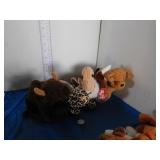 4 BEANIE BABIES
