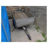 WOODEN CART   31.5 X 47 X 12'DEEP