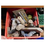 5TH SHELF - MILK CRATE - TROWELS