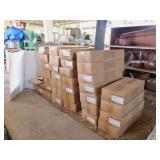 34 BOXES (1 OPEN)  HUNTER GREEN CERAMIC TILE