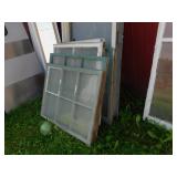 5 WINDOWS - 6 PANES EACH     35.5 X 41