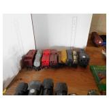 8 RAIL CARS