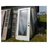 DOOR (GLASS INSERT    33.75 X 80
