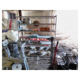 STAINLESS SHELVING ON WHEELS (7 SHELVES)