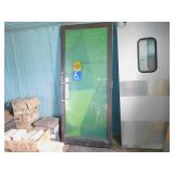 STEEL DOOR WITH INSULATED GLASS