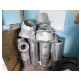 INSULATED STOVE PIPE - 5 LONG, 3 SHORT AND