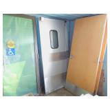 2 SWING DOORS   82.25 X 35.5 X 1.25 THICK