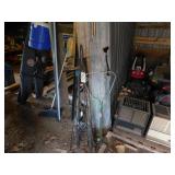 FISHING RODS AND NET