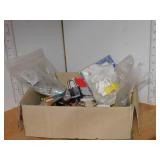 BOX LOT - MISCELLANEOUS LOCKS AND KEYS