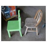 2 CHILDRNE'S CHAIRS