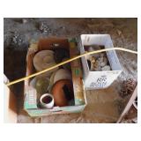 4 BOX LOTS MISCELLAENOUS DISHES, PLATES, NIC  NACS