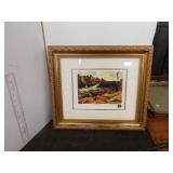 FRAMED PRINT 'TEA LAKE DAM' - TOM THOMSON