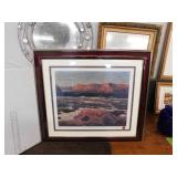 FRAMED PRINT 'PETAWAWA GORGES' - TOM THOMSON