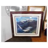FRAMED PRINT - 'LIGHT AND SHADOW 1937' - FRANLIN
