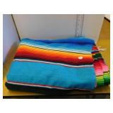 MULTI COLOURED THROW
