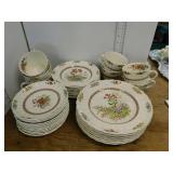 PARTIAL DISH SET - COPELAND SPODE - ROSALIE -