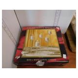 5 WHITE VOTIVE CANDLES