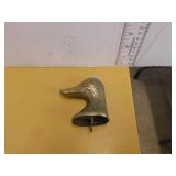 BRASS DUCK HEAD ORNAMENT