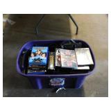 TOTE - VHS TAPES,  CD'S