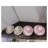 4 CUPS & SAUCERS