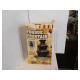 CHOCOLATE FONDUE FOUNTAIN
