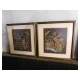 2 FRAMED ASIAN PRINTS