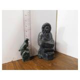 SOAPSTONE CARVINGS SIGNED