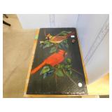 WALL PLAQUE - CARDINALS   12 X 20'