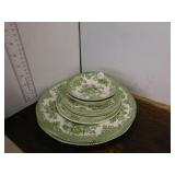 PARTIAL DISH SET - ENOCH WEDGWOOD - 'KENT'