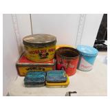10 COLLECTOR TINS