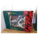 HOLIDAY COLLECTION - FIBRE OPTIC SNOW SCENE WITH