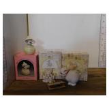 3 PRECIOUS MOMENTS - TUBBY'S FIRST CHRISTMAS;