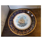 COLLECTOR PLATE - SHIP - WEATHERBY HANLEY