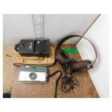 KODAK INSTAMATIC CAMERA, HEADPHONES, AND