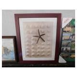 FRAMED PRINT - STARFISH   18 X 22
