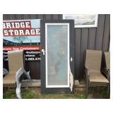 DOOR WITH GLASS INSERT