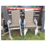 6 LAWN CHAIRS