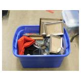 TOTE - PICTURE FRAMES, VASES, PLATES, TINS