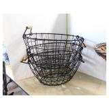 3 WIRE BASKETS