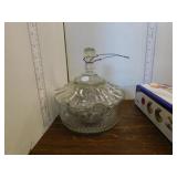 FRUIT BOWL, GLASS LID