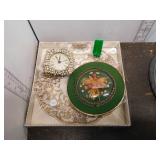 PLATE, WALL HANGING,  CLOCK