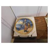 COLLECTOR PLATE - NORMAN ROCKWELL #2415 - WAITING
