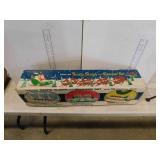 CHRISTMAS DECORATION SANTA SLEIGH & REINDEER