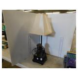 LAMP WITH SHADE   25'H