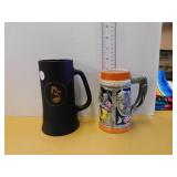 2 BEER MUGS (1 PLAYBOY CLUB)