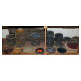 Traffic light glass covers colored Vintage Big Lot
