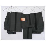 Black-Stripe Army Green Uniform Trousers