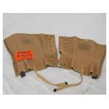 Original WWII Us Army M1938 Combat Field Leggings